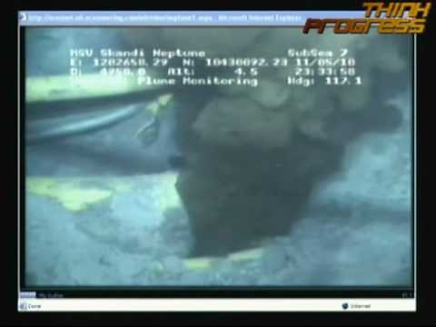 BP Gulf Oil Spill Leak Plume Gusher Disaster Video