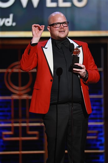 "This show is so precise, so spot-on and all the work that everyone's done has made my design look so spectacular." Jack Knowles accepts the 2025 #TonyAward for Best Lighting Design of a Musical for Sunset Boulevard | Tony Awards