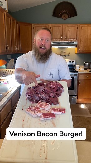 Delicious Venison Bacon Burgers Recipe