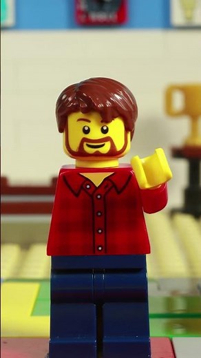 LEGO City Bowling Disaster! STOP MOTION #shorts | Billy Bricks