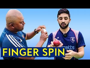How To Bowl Off-Spin / Left-Arm Spin | Finger Spin Coaching