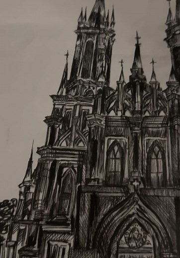Gothic Castle Drawing: Art and Inspiration