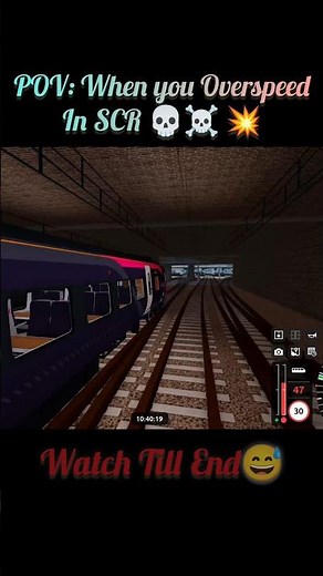 POV:When you Overspeed in Roblox SCR💀☠️💥#scr #roblox #train#trending #astronomia #viral #coffindance