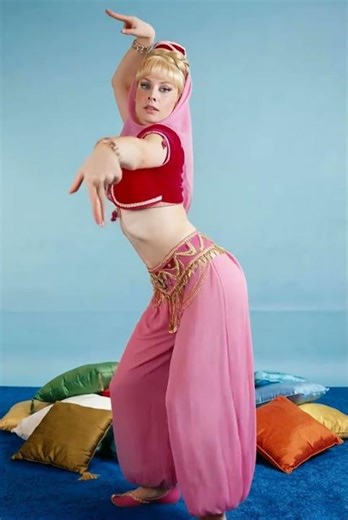 If Jeannie danced like THIS, Major Nelson never would’ve left the house 😅
