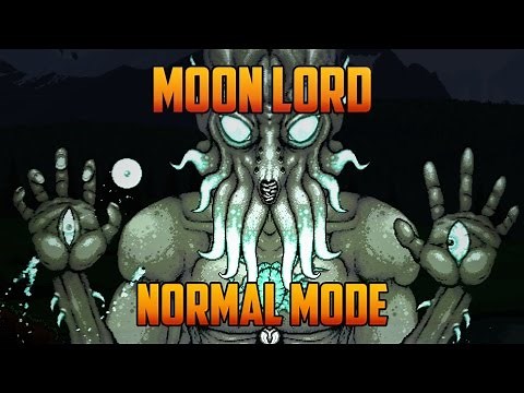 Terraria - Moon Lord Boss, Melee on Normal Mode (1.3.0.2)