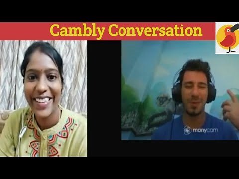 Cambly English Conversation / English speaking practice with Cambly tutor/IELTS Speaking