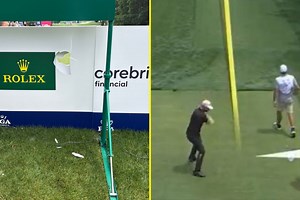 ‘Scared me to death’ – Major winner throws tantrum at PGA Championship and nearly hits marshal with broken club