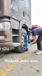 Truck Alignment Process #Mechanic #mechanicjack #trucks #alignment #process | Mechanic Jack's team