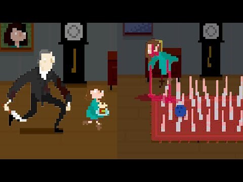 即死トラップだらけの家に住む呪われた家族を救うゲーム - House Part2