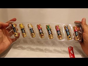 SDCC 2015 Mighty Morphin Dino Charger Power Pack Unboxing/Review [Power Rangers Dino Charge]