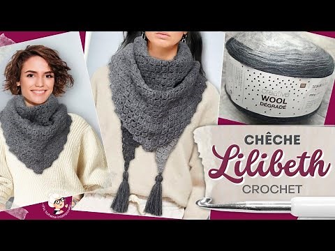 How to make a pretty Lilibeth chêche easy for crochet beginners @mamiecrochet