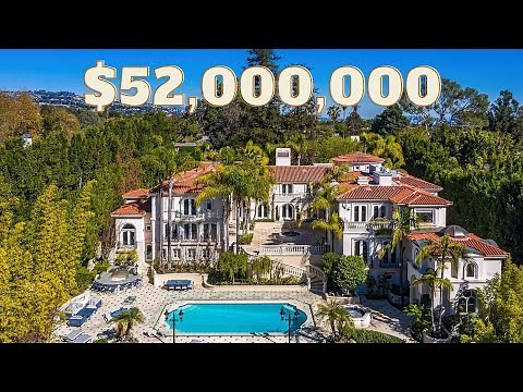 $52,000,000 Bel Air Estate Tour | Villa St. Pierre