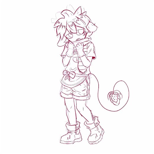 Sprout at last. Who should I do next? #sprout #digitalart #dandysworld #fyp #speedraw