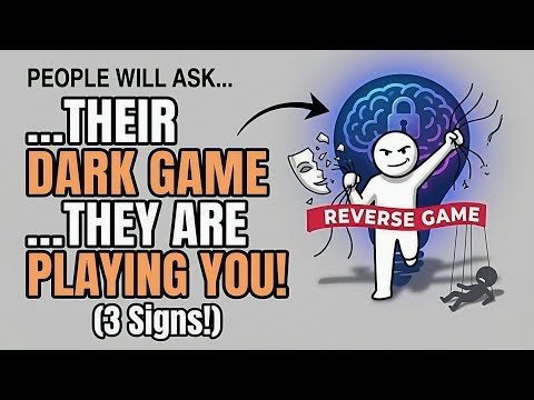 3 Dark Psychology Signs Someone is Playing You (Reverse the Game)
