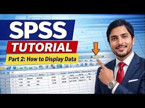 Part 2. Data Visualization Guide | SPSS Tutorial | When to Use Bar Chart, Pie Chart & Histogram