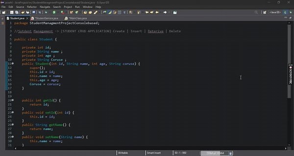 #java #corejava #studentmanagementsystem #consoleapplication #arraylist #collections #oop #crud #javadeveloper #programming #learningjourney #softwaredevelopment #regexsoftwareservices | Nitesh Singh