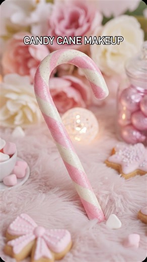 ʟɪᴀ ʙᴇᴀᴜᴛʏ ⋆⊹ ࣪ ˖ on Instagram: "Candy Cane Makeup Look!!!🍬 A fun & festive last minute holiday glam!🎄✨ #beautycreator #HolidaySeason #christmasmakeup #eyecandy #festivelook"