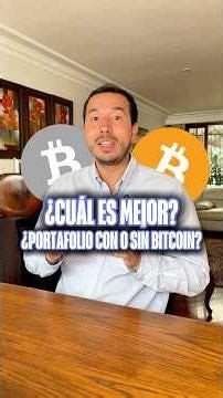 Which portfolio is better with or without Bitcoin? #finance #investing #bitcoin #btc #cryptocurre...