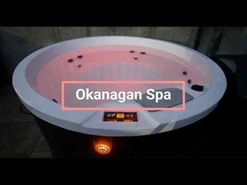Canadian Spa Company Okanagan UV Spa - Demonstration walkthrough still to full power