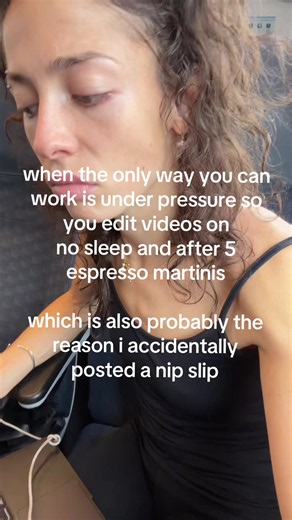 accidentally posted a nip slip