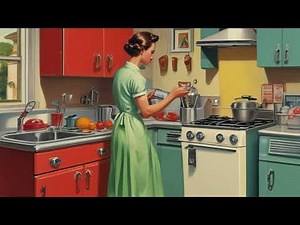 What a 1950s Kitchen Looked Like (It’s Not What You Think)