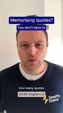 GCSE English Literature- How many quotes do you need to learn?