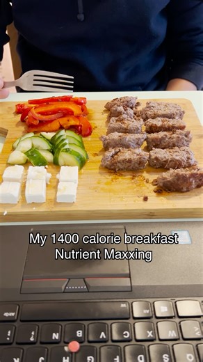 1400 calorie breakfast #diet #food #breakfast #nutrition #healthyfood #eatingasmr #eating #gym #keto