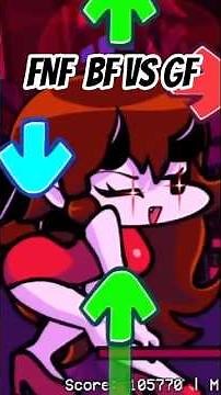 FNF - BF VS GF [GF Transformation] (FNF: Unsofted | UPDATE) (FNF MOD) #shorts