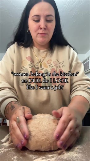 you bet your a$$ cakes I’d rather be in the kitchen & that’s on being a homemaker 🫶🏽 • #pizzadough #momsoftiktok #sahm #fyp #homemaker