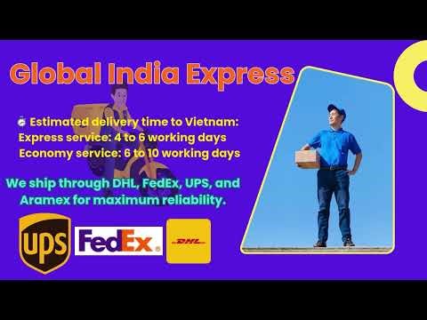 Courier Charges from Delhi to Vietnam (2026 Rates) | Global India Express