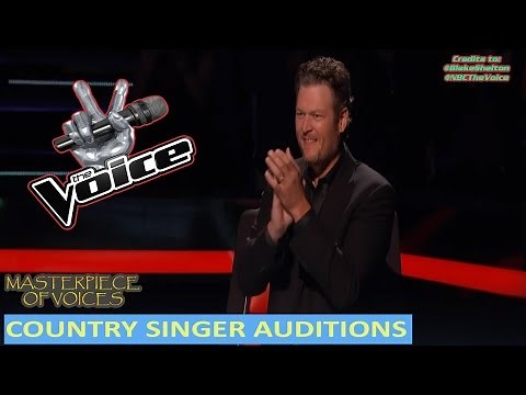 BEST COUNTRY SINGER AUDITIONS ON THE VOICE