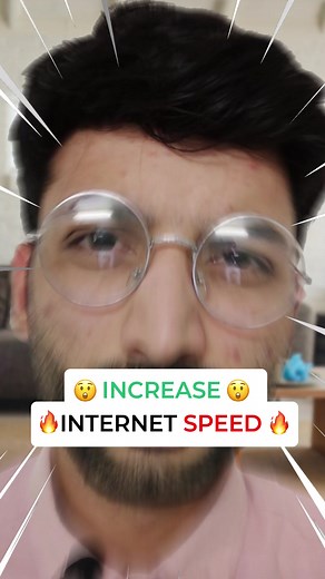310K views · 7K reactions | Secret trick to increase Internet speed  | Karanlohiaa_ | Facebook