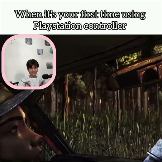 First Time Using a PlayStation Controller Be Like 😂