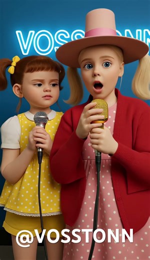 Sisters Baby Lolli gets a surprise from Gabby Gaby 🎤👧😂👧😬