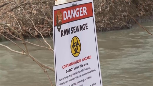 Riverkeepers gather samples after raw sewage discharge into Potomac River near DC