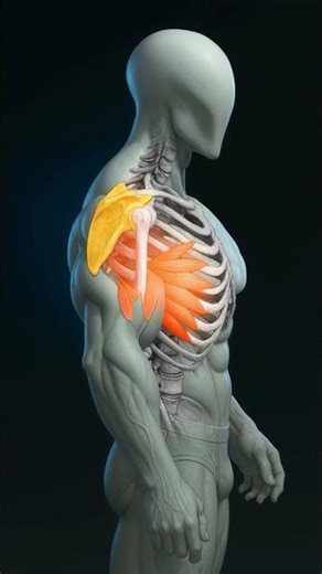 This hidden muscle changes your shoulders and chest. 💪