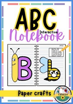 ABC Interactive Notebook | Alphabet Paper Craft