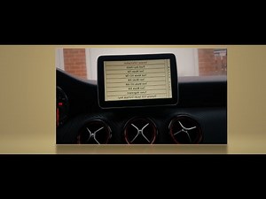 How to identify your Mercedes vehicle audio 20 NTG5 software version?
