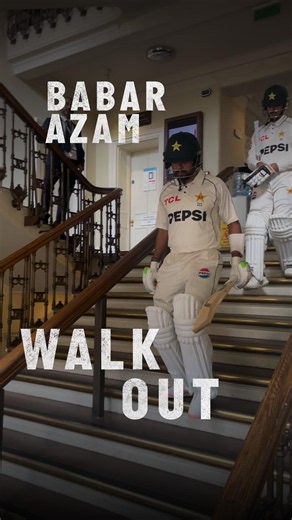 Babar Azam Lord's walk out