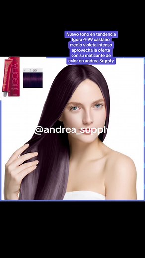 Tendencia Igora 4-99: Castaño Medio Violeta Intenso