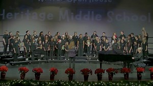 5K views · 59 reactions | Heritage Middle School choir students performed "I Want a Hippopotamus for Christmas" and "A Jolly, Jingling Carol Medley" at the annual LPS Winter Open House. | Liberty Public Schools | Facebook