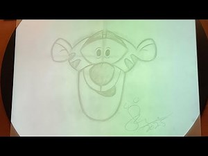 How to Draw Tigger from Winnie the Pooh (Disney California Adventure Animation Academy FULL VIDEO)