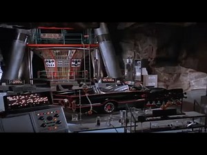Batcave & Batmobile introduction | Batman TV series Easter egg (1966)
