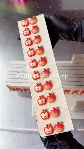 Cutting Core Memories Soap! 🍎 Teacher Appreciation ✏️ #soapcutting #soap #handmadesoap #soapmaker