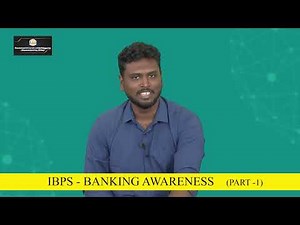 KALVI TV | IBPS | BANKING AWARENESS - PART - 01 | Mr. M. LIWIN BERNARD