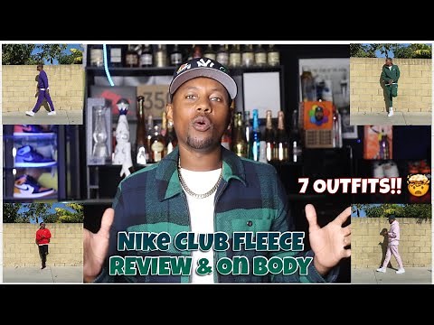 Nike Club Fleece Review & On Body Hoodies, Crewnecks, New 1/2 Zip & Joggers Better than Tech Fleece