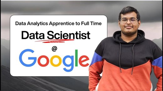 From Apprentice to Google Data Scientist: The Complete Roadmap 🚀 I Non - Computer Science Background | Charan R