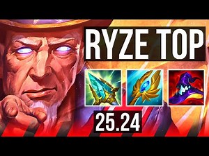 RYZE vs DARIUS (TOP) | 84K damage | EUW Master | 25.24