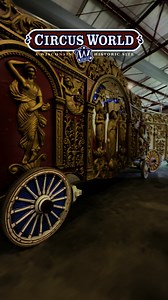 Join us for the Guided Tour of Wagons at Circus World Museum! 🎪 Explore the world’s largest collection of authentic circus wagons on an unforgettable journey through history. Tours run daily at 9:45am, Wednesday–Monday. ✨ #WagonWednesday #CircusWorldBaraboo #History | Circus World