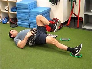 Chain Loaded Single Leg Sliding Leg Curls